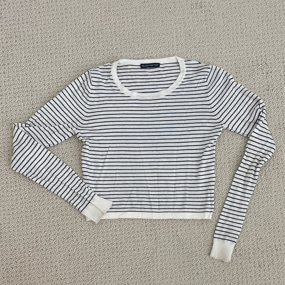 Brandy Melville Crop Knit Top